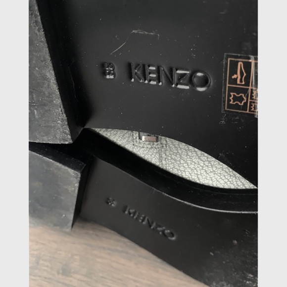 KENZO | Totem Leather Ankle Boots - Picture 10 of 11